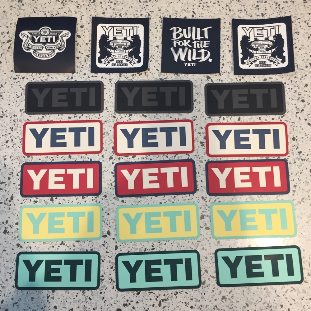 YETI Stickers